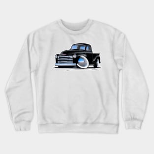 Chevy 3100 Pick-Up Black Crewneck Sweatshirt